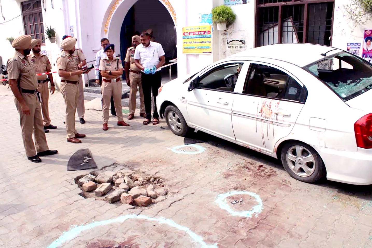 Shots fired in broad daylight in Ferozepur, three people including a girl were killed